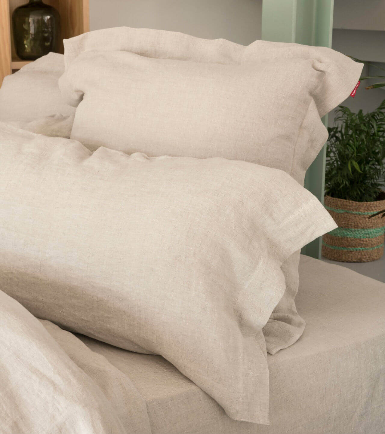 hemp bed sheets and pillows from marialma
